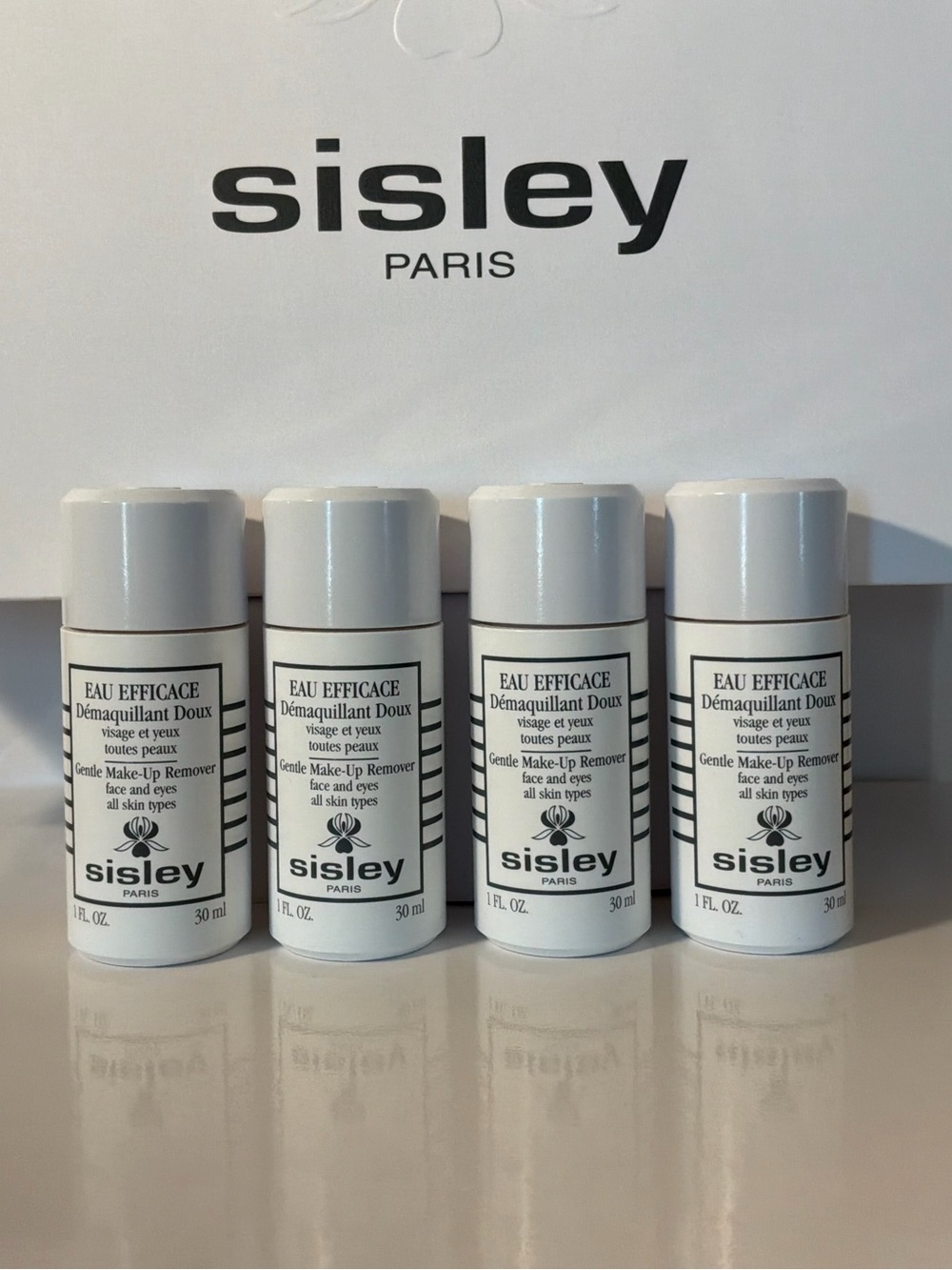 Sisley Eau Efficace Travel Size Gentle Make-Up Remover Bottles (Set of 4)
